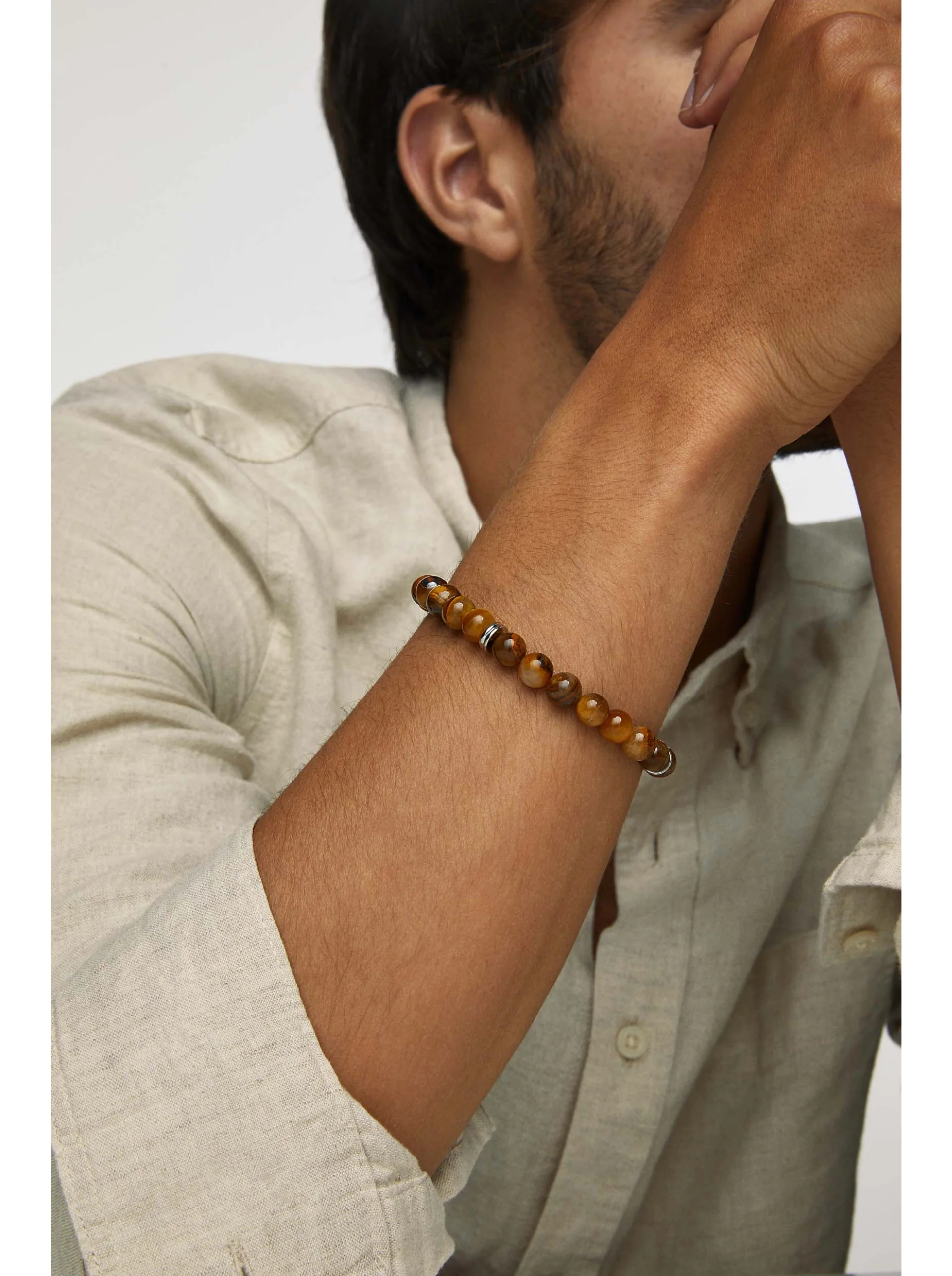 Pulseira One Men Woods Castanho - Image 2