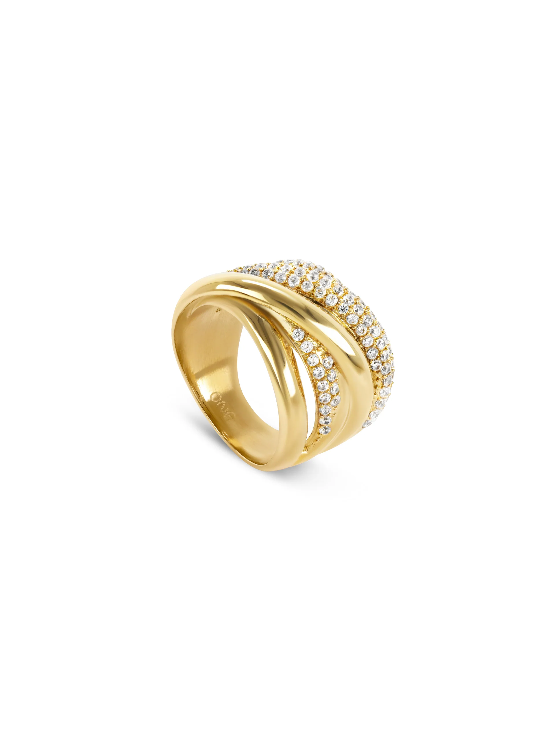 Anel One Bold 02 Gold