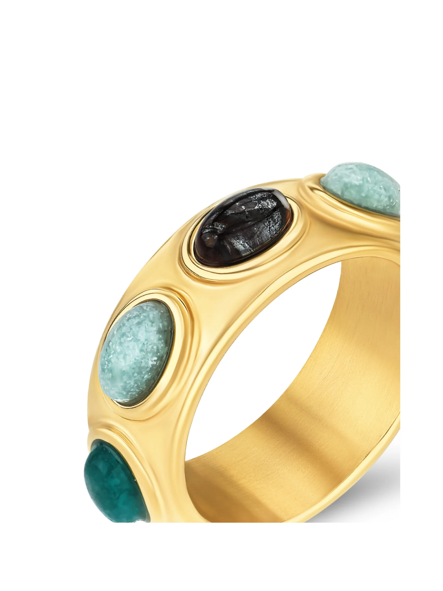 Anel One Bold 14 Gold - Image 3