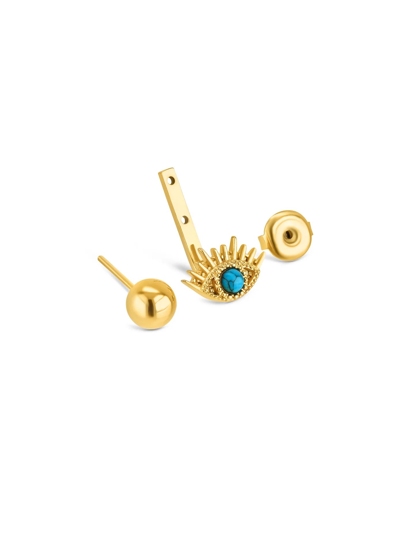Brincos One Amulet Blue - Image 5