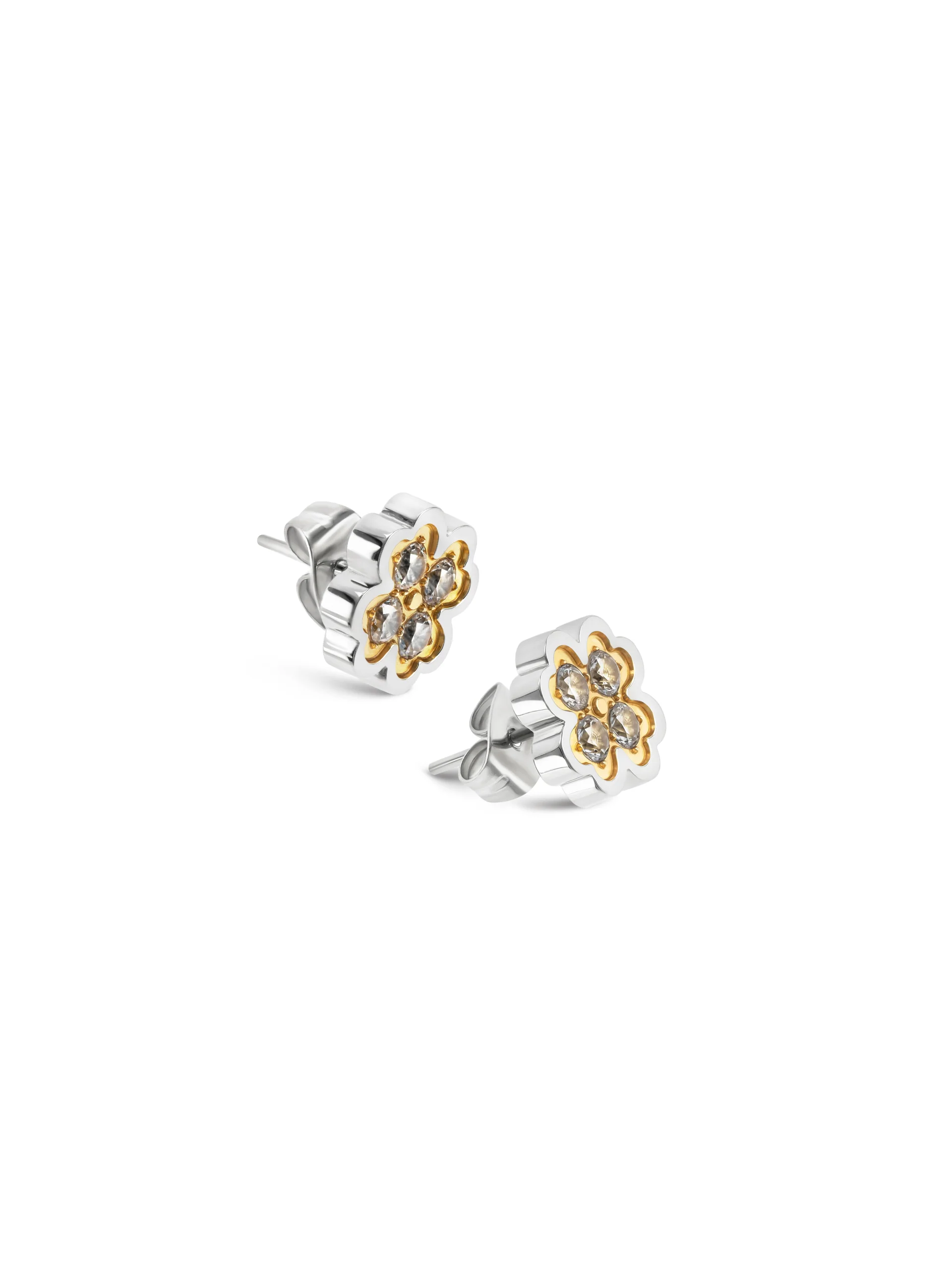 Brincos One Lucky Flower Crystal - Image 4