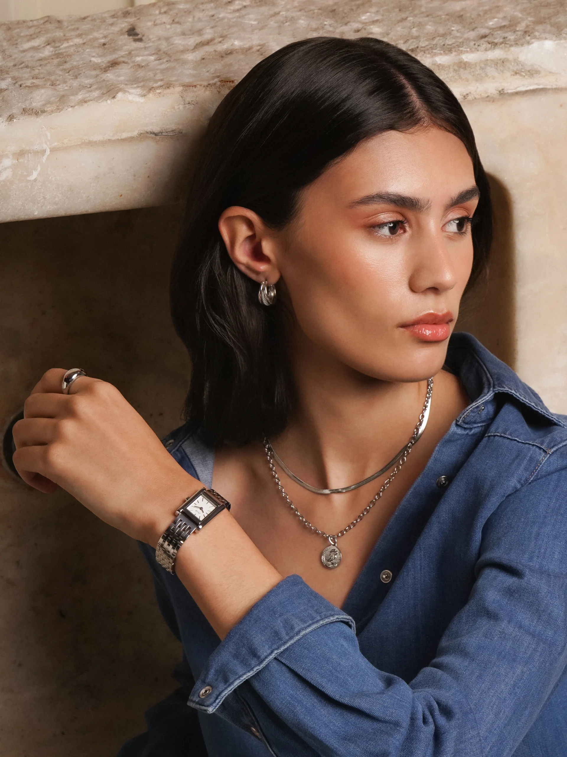 Colar One Neckmess Celestial Silver - Image 2