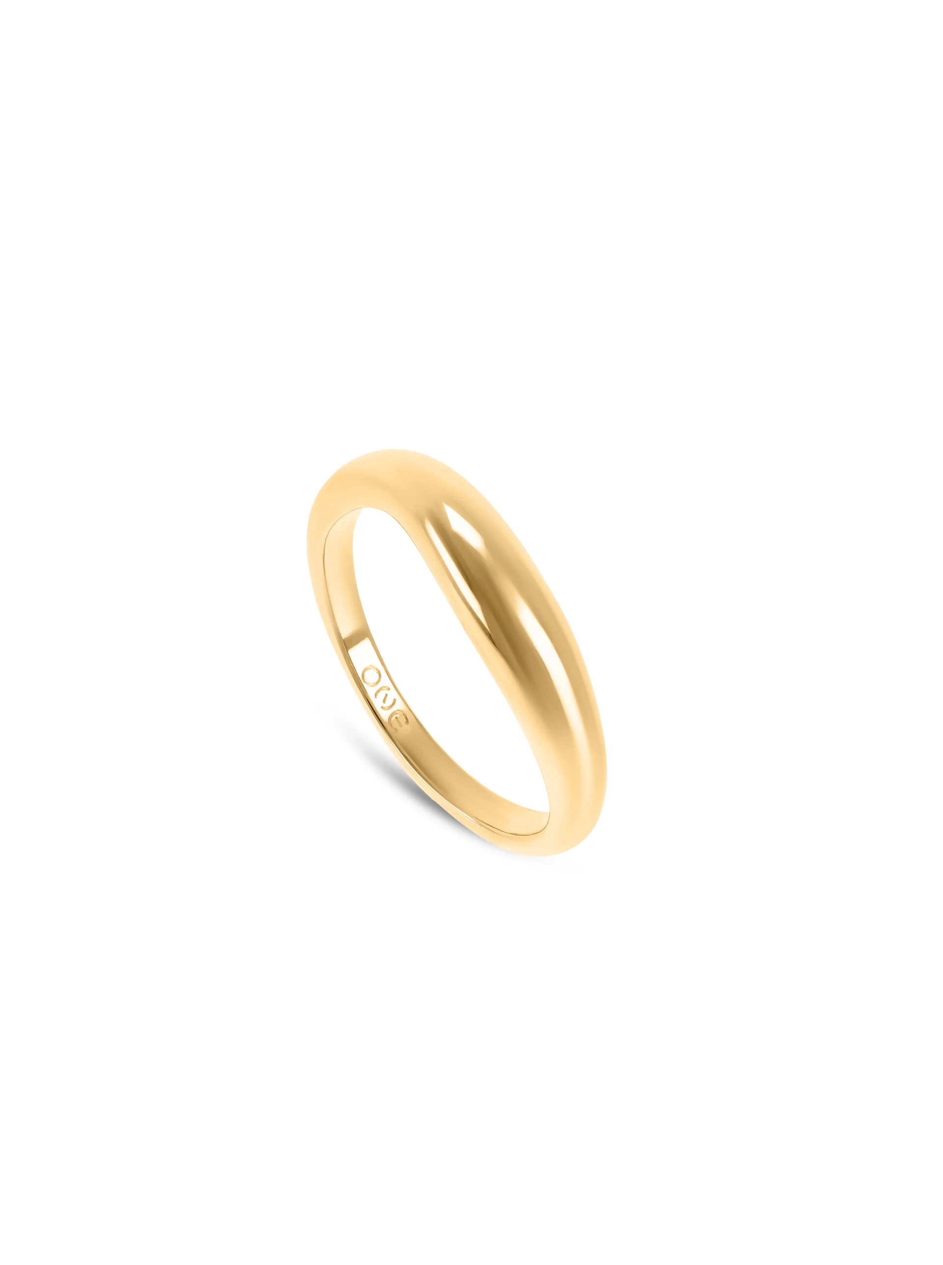 Anel One London 37 Gold
