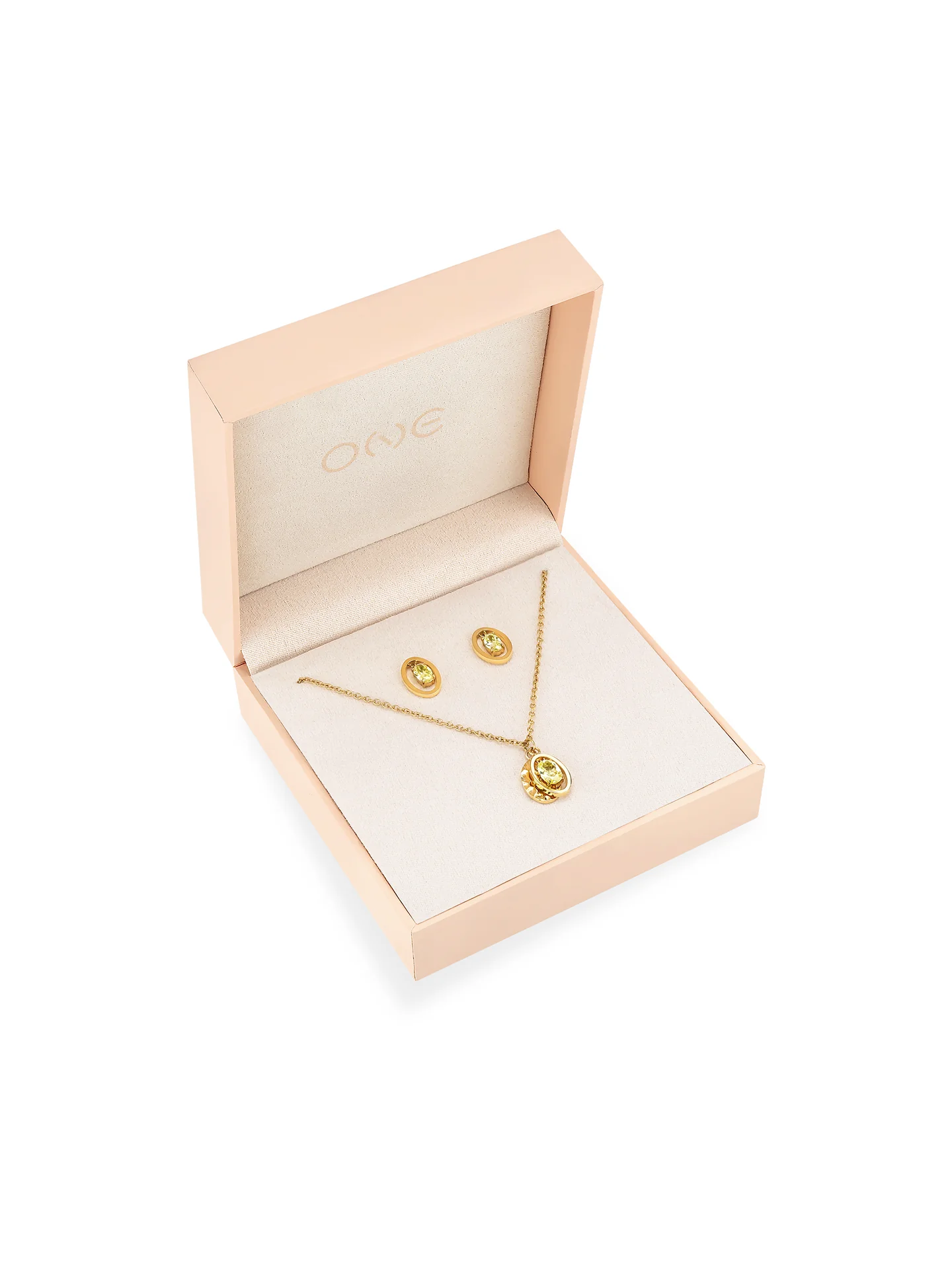 Set Colar & Brincos One Birthstone Agosto - Image 3