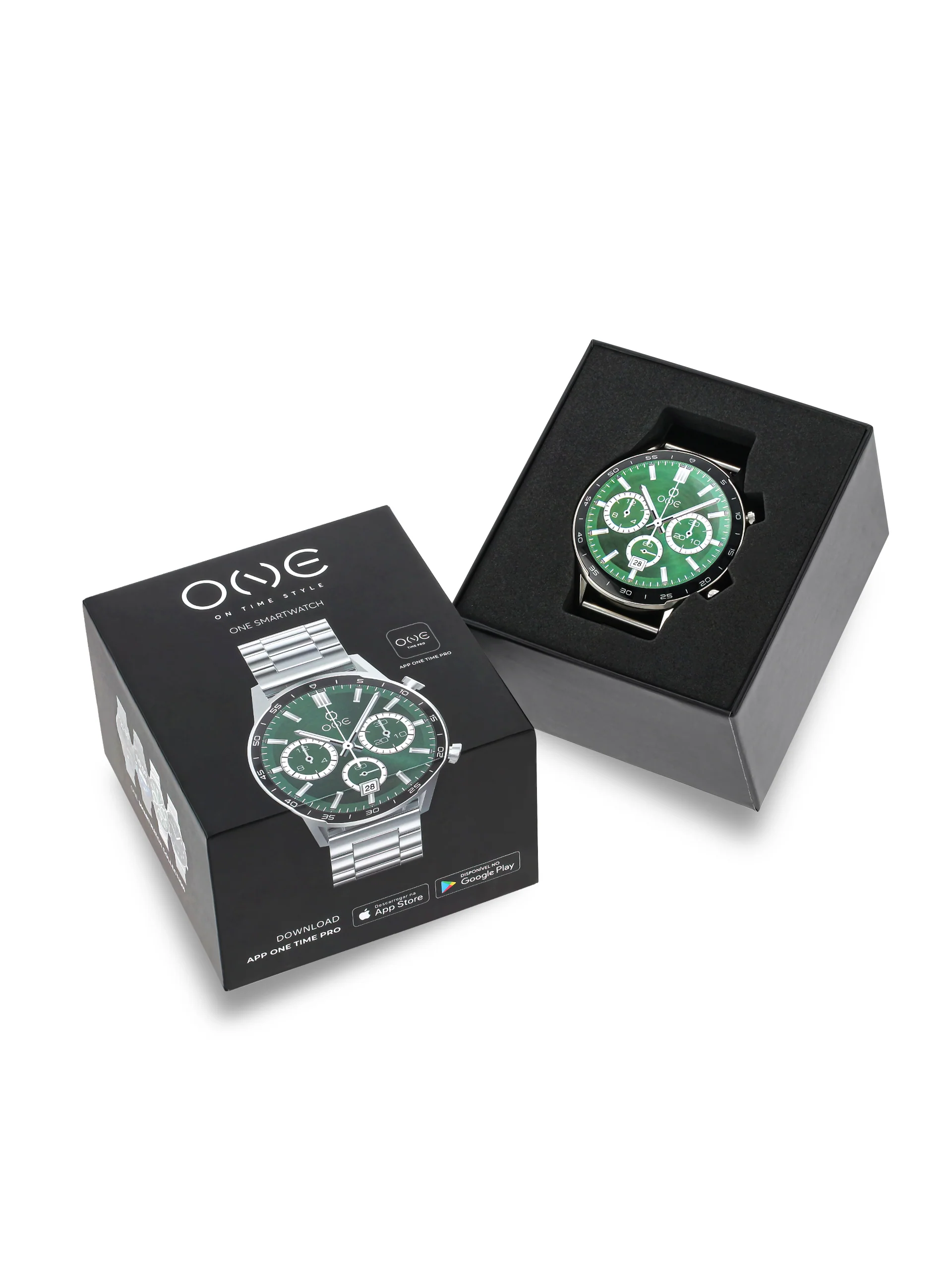 Smartwatch One Men Forceful Silver Links - Image 7
