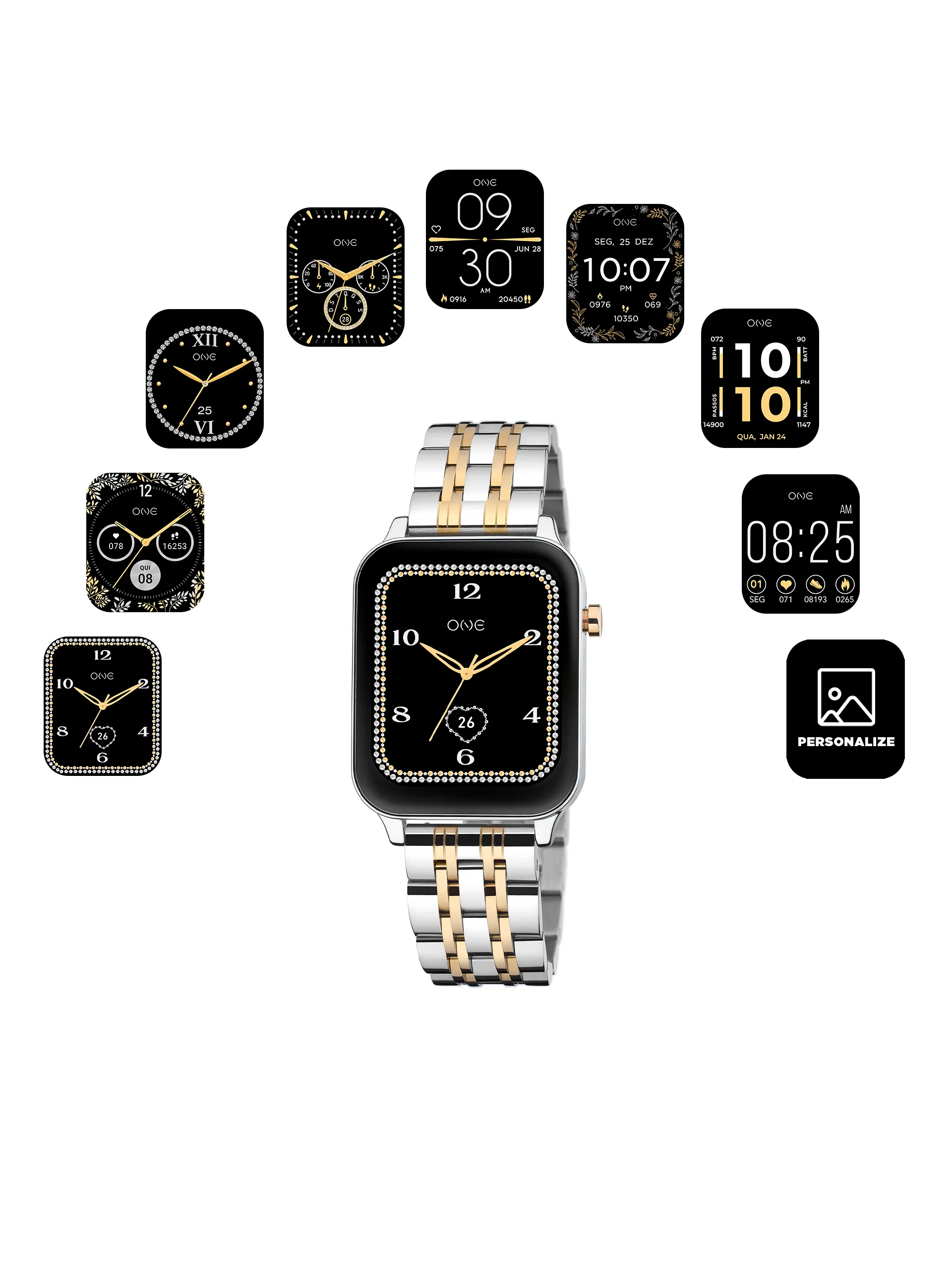 Smartwatch One MagicCall Bicolor Links - Image 4